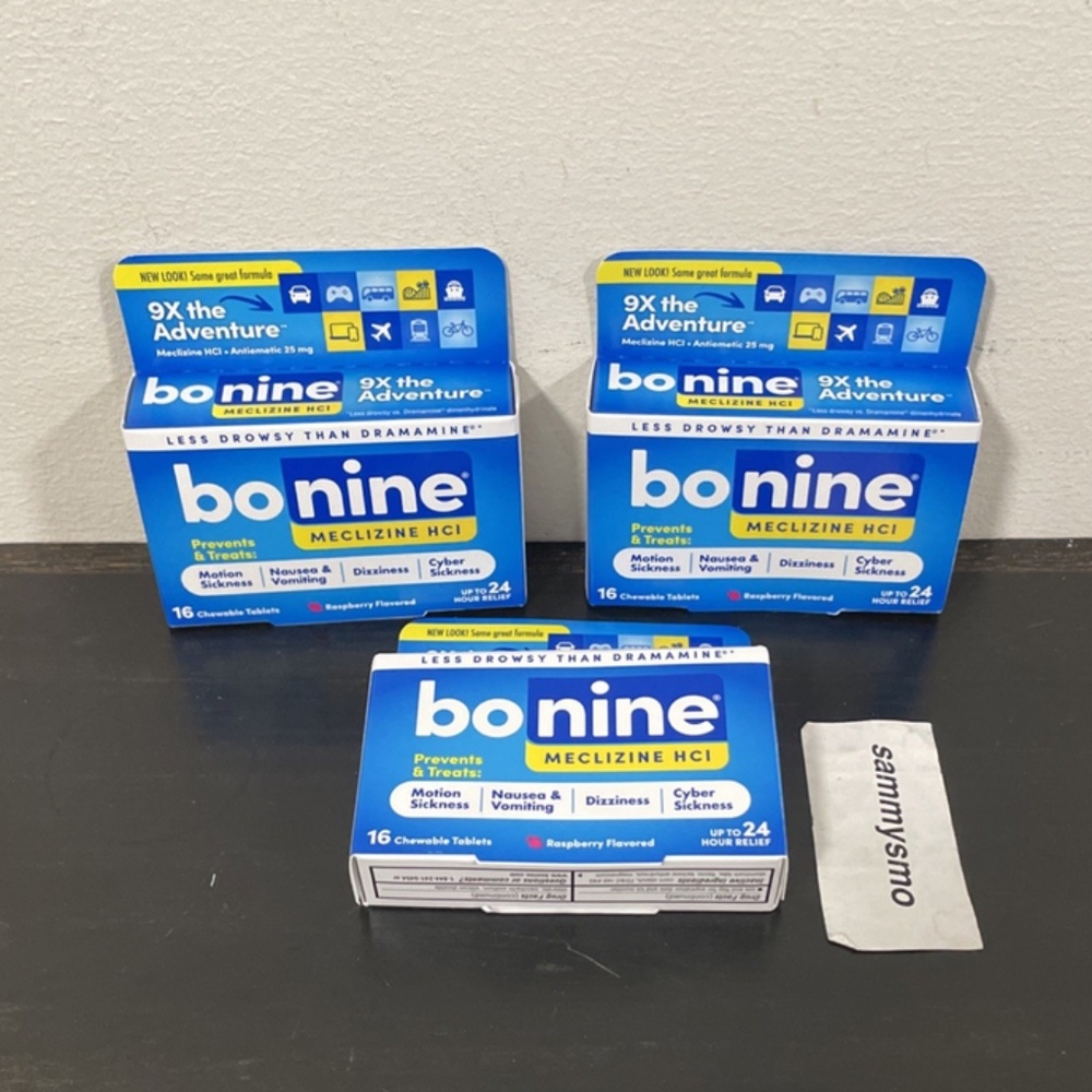 Bonine Tabs, 16 Tabs, x3